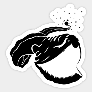 Pelican eel Sticker